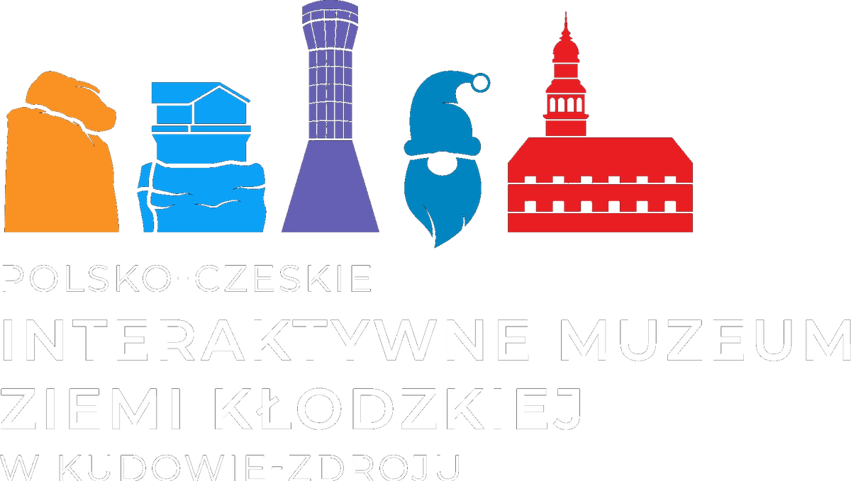 Logo Polsko-Czeskie Interaktywne Muzeum Ziemi Kłodzkiej w Kudowie-Zdroju